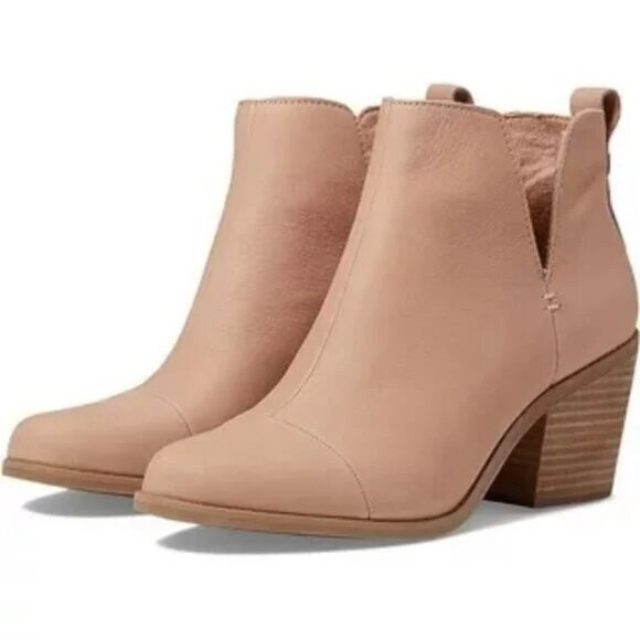 TOMS "Everly Cutout" Booties - Picture 1 of 9